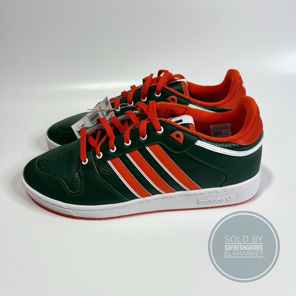 Adidas Centennial RM NCAA University of Miami Hurricanes IH5363 Size 11